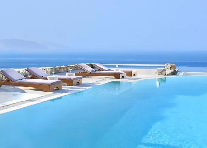 Spectacular Sunset Pool By Calypso Sunset Mykonos Town