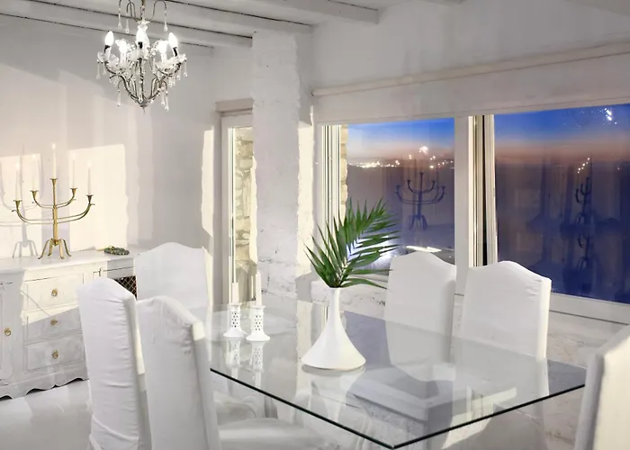 Spectacular Sunset Pool By Calypso Sunset Willa Mykonos Town